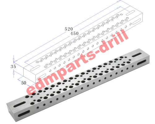 EDM clamping ruler,wire EDM rails