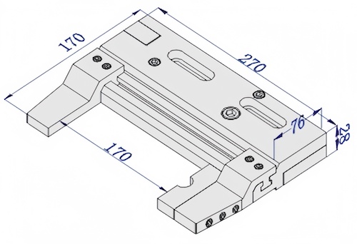 edm vise high precison combination stainless steel