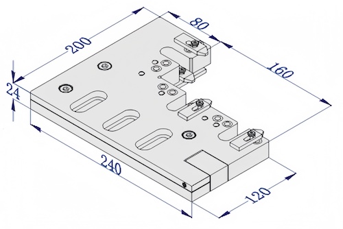 wire edm vise adjustable​ high Precision China manufacturer