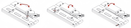 EDM clamps adjustable,wire EDM vise stainless steel high quality