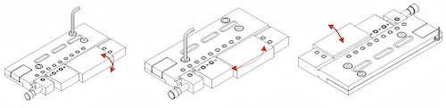 EDM vise precision adjustable for 3r system EDM fixture