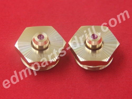 Diamond guide for Molybdenum EDM machines ID 0.195mm